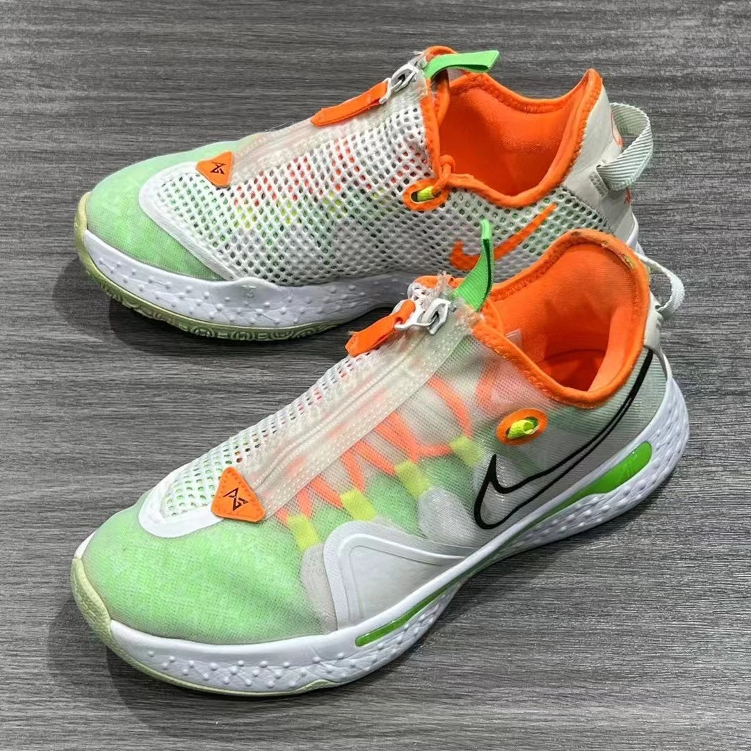 41码/NIKE PG4白橙配色 低帮篮球鞋