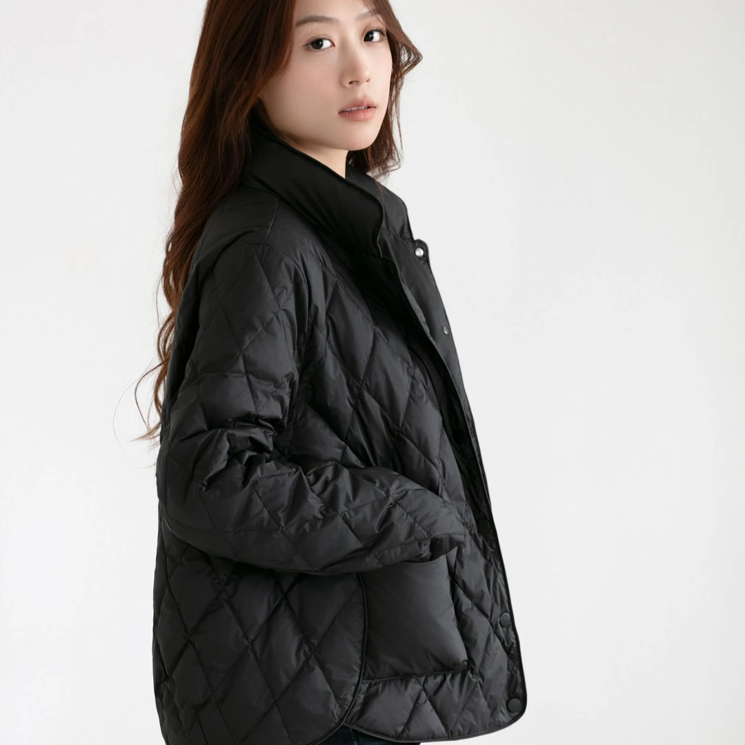 {1012}新品菱形格上衣