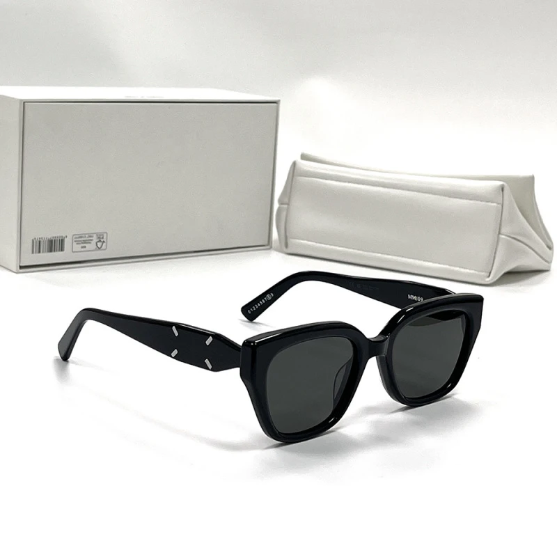 2024新款墨镜男女款时尚个性防紫外线太阳镜黑色百搭方框网红潮流