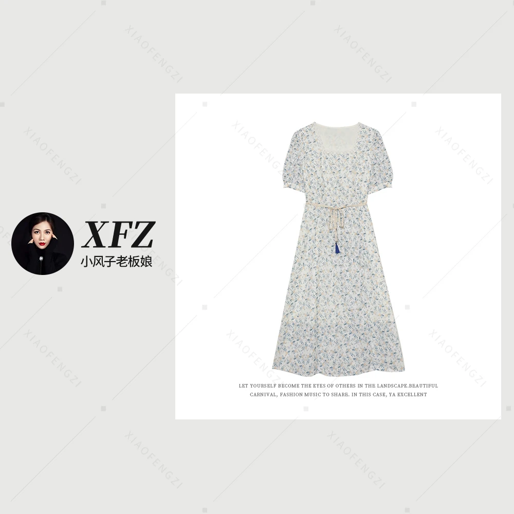 2025新款女装显瘦气质时尚休闲连衣裙 FC543