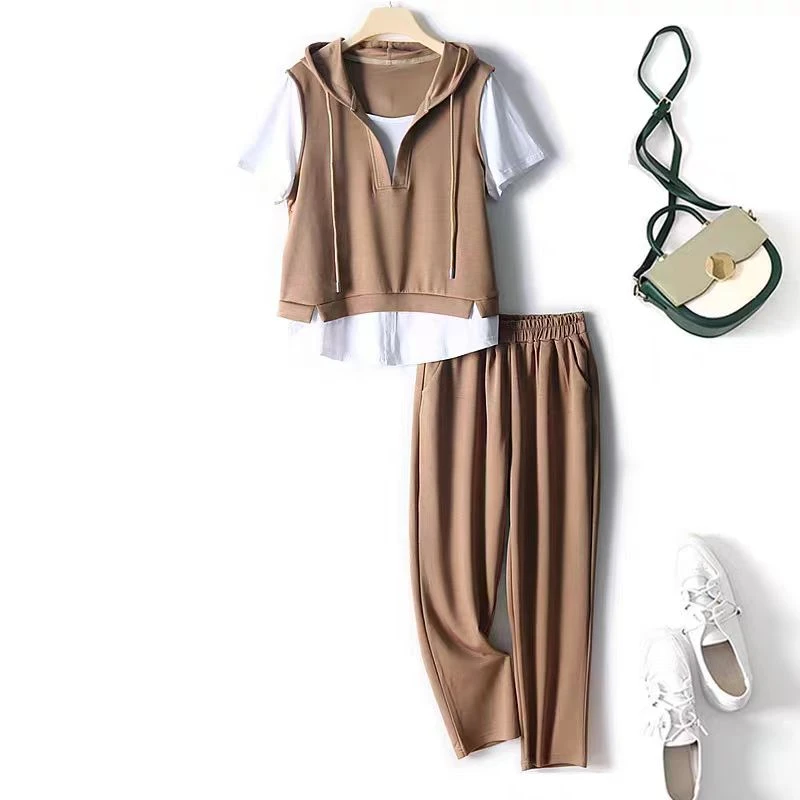 2025新款女装显瘦气质时尚休闲套装 FC264