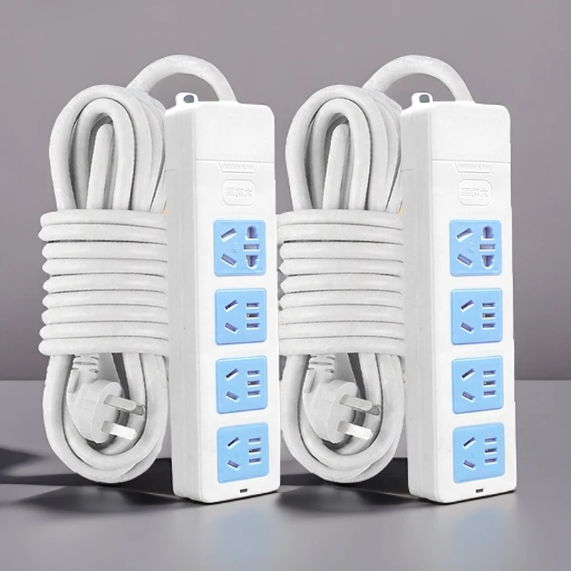 6000W纯铜大功率插排空调即热热水器电磁炉电暖炉汽车充电线插座