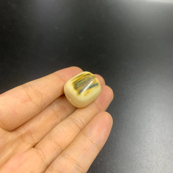 B8729天然猛犸桶珠配饰支持鉴定假一赔四