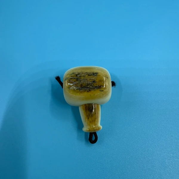 H5185天然猛犸牙 分体三通 支持鉴定 假一罚四