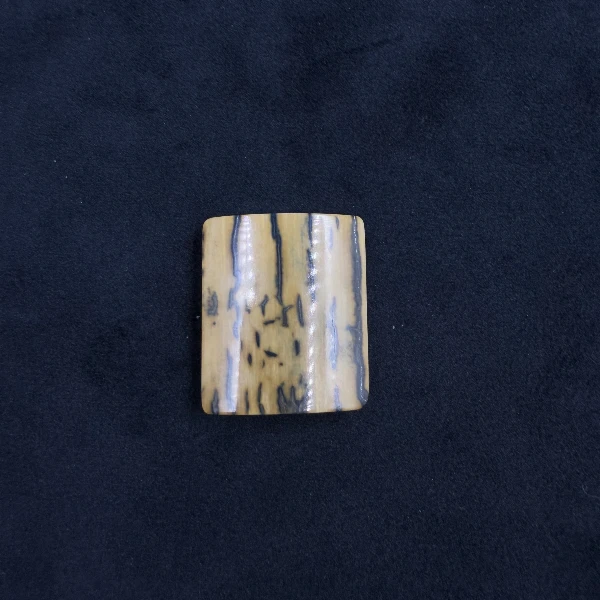 K3006天然猛犸牙蓝皮无事牌 支持鉴定 假一罚四