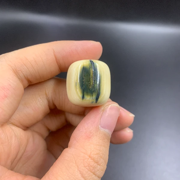 B8725天然猛犸桶珠配饰支持鉴定假一赔四