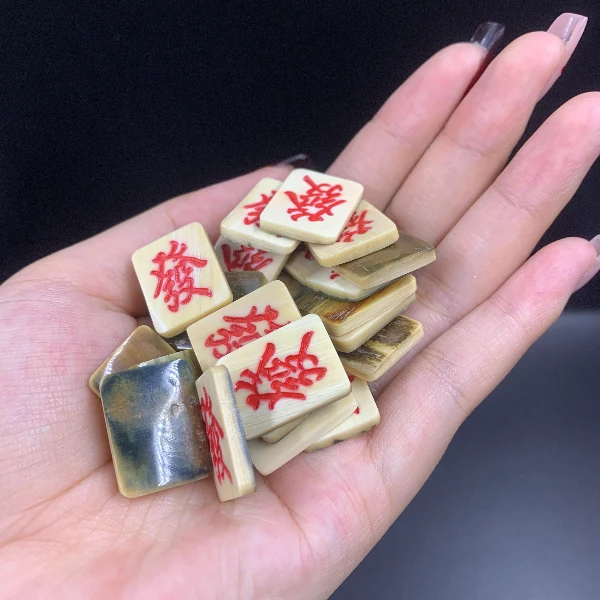 P9962天然猛犸牙财财牌 支持鉴定 假一罚四