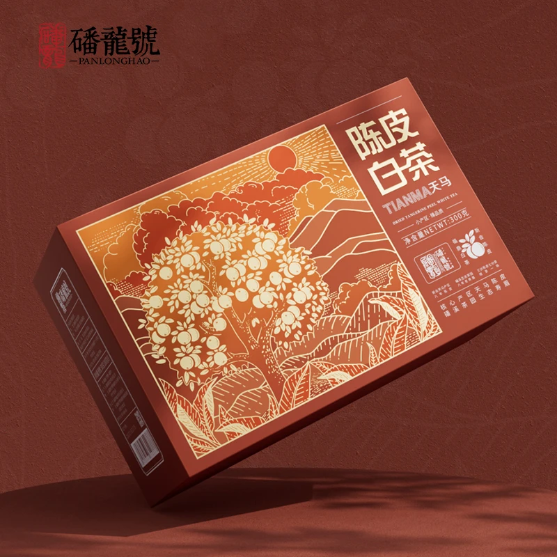 磻龙号福鼎白茶2015年天马陈皮白茶300克