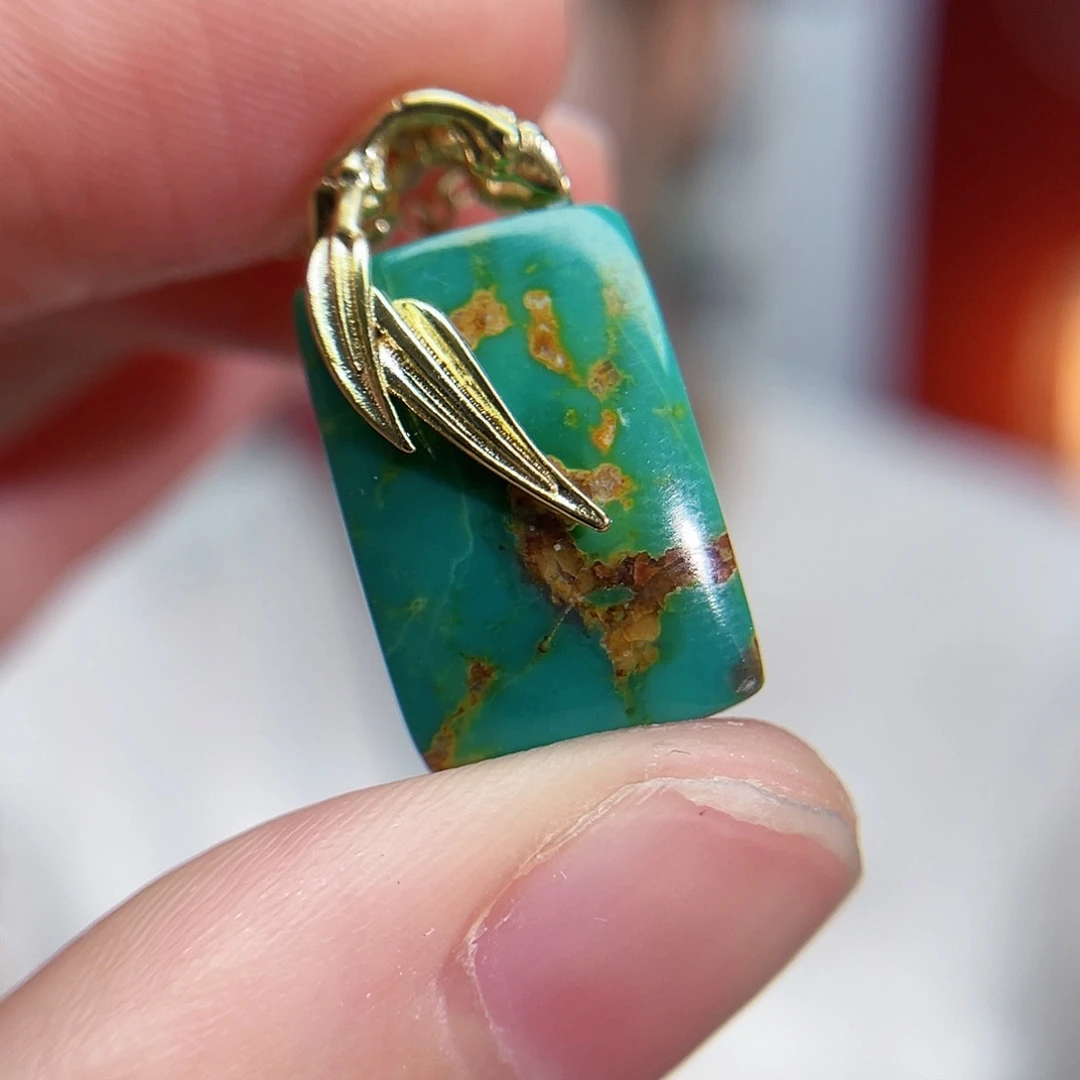 绿松石珠宝奇石未镶嵌