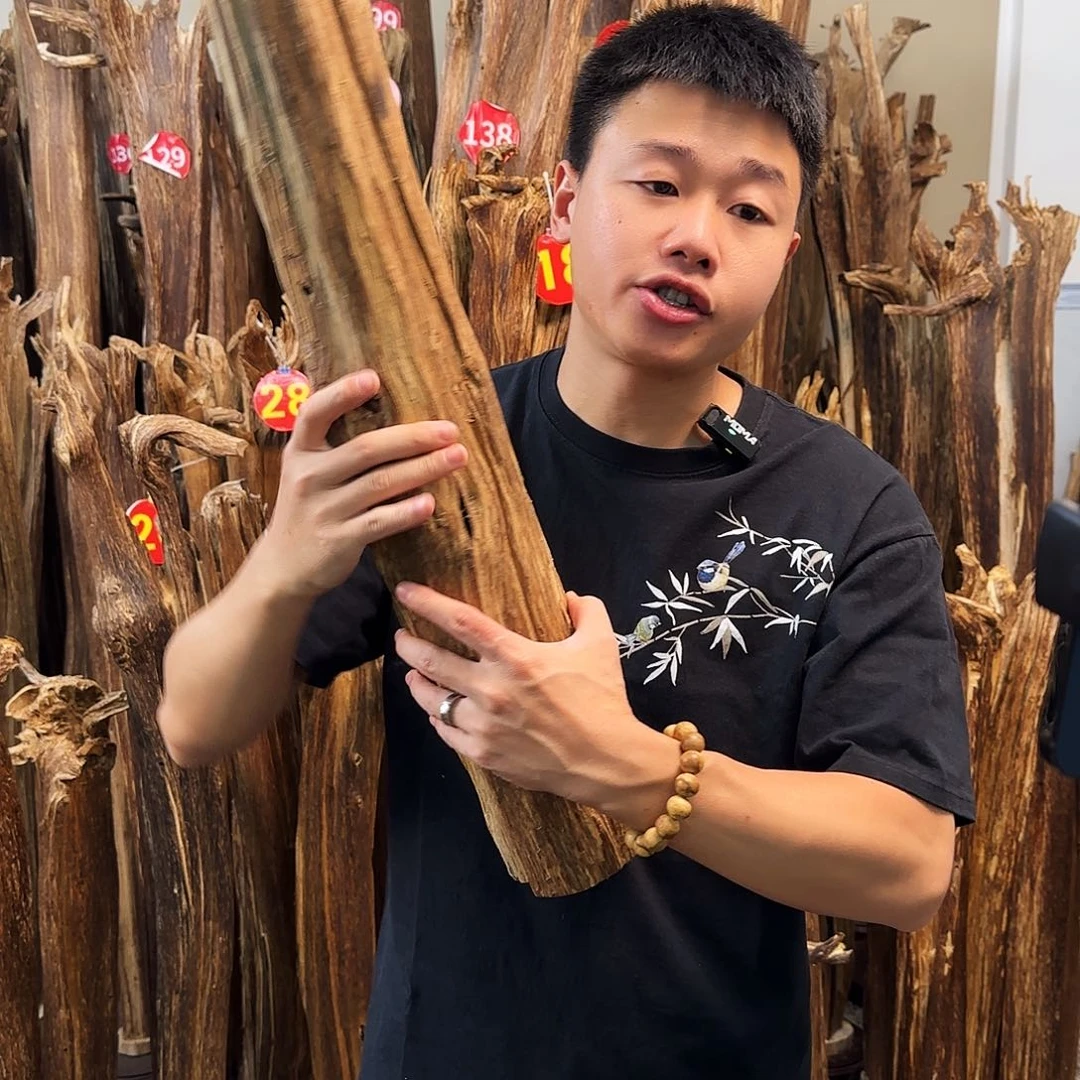 沉香沉香原木摆件➕底座