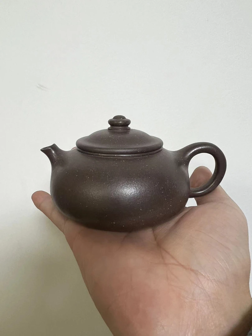 【老砂堂预售】（千禧紫泥）| 寒江壶 | 紫砂泡茶利器