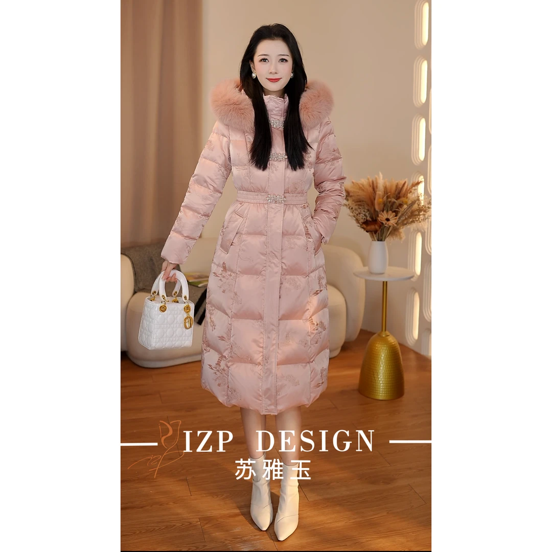 东方黛迪 【冬季新款】 羽绒保暖加厚新中式外套 PM41452