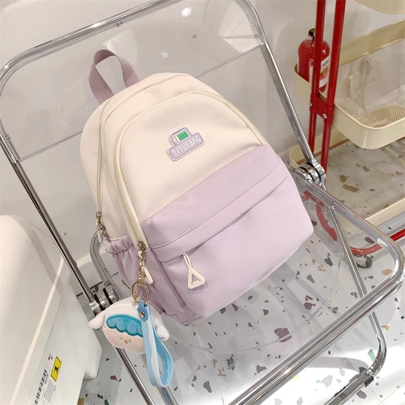 巴拉巴拉童装适用儿童春游小背包女孩青少年轻便旅行外出旅游小书