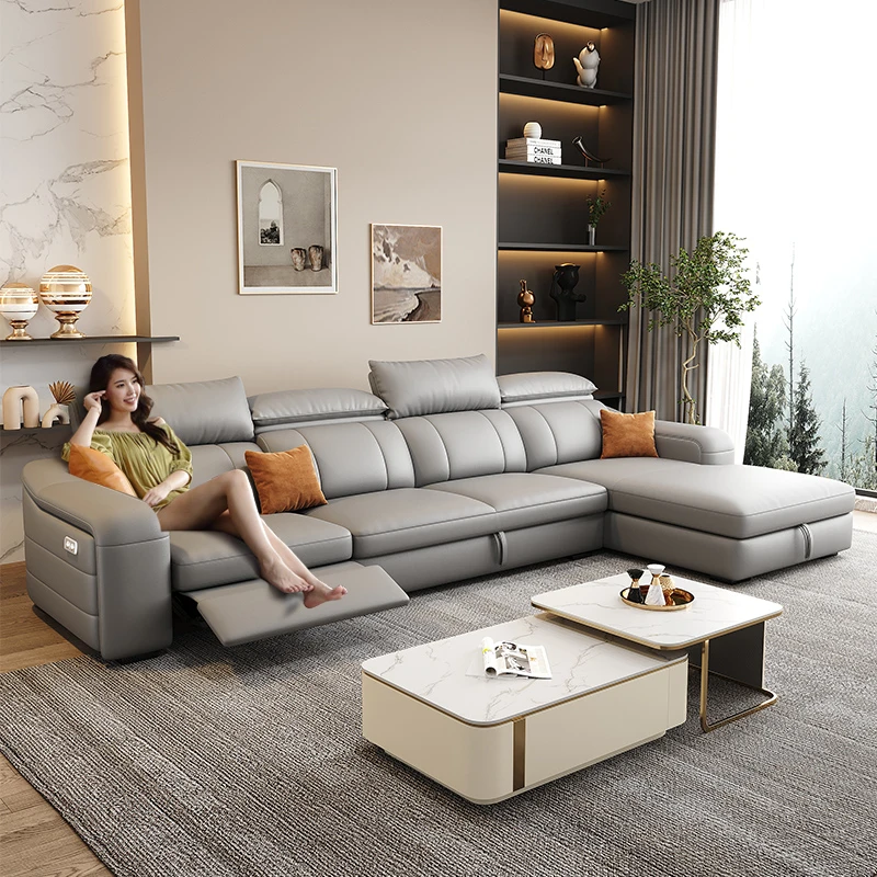 业友H2321#电动沙发床多功能沙发床家用储物沙发床两用客厅沙发床