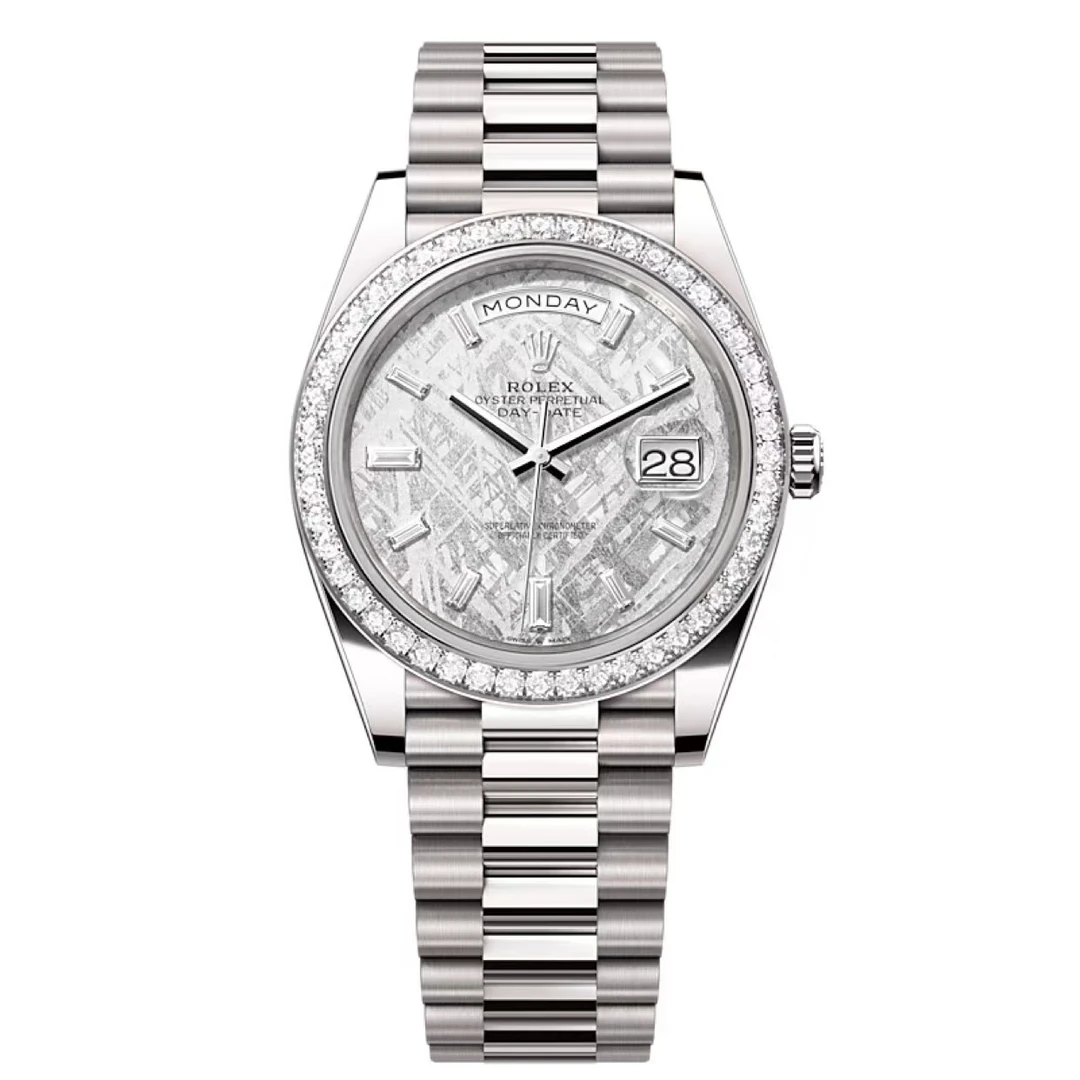Rolex/劳力士99新/哈奢馆/星期日历228349/40mm/自动机械/21全套