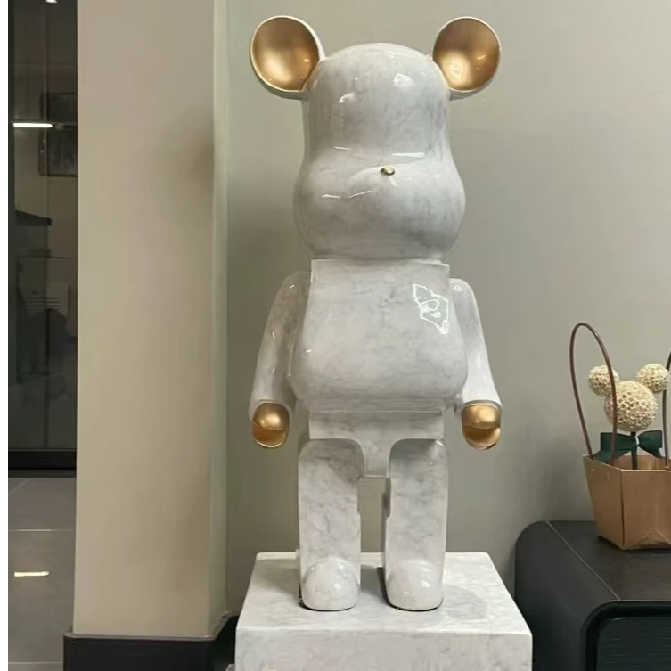 80厘米宇航员网红创意可爱精品潮玩暴力熊摆件以直播间实物为准