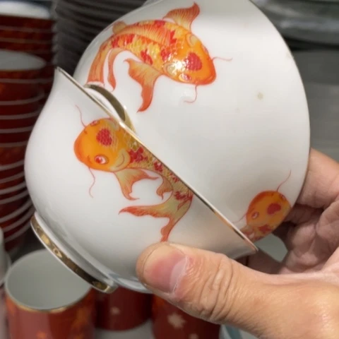 景德镇陶瓷微瑕产品11.5厘米