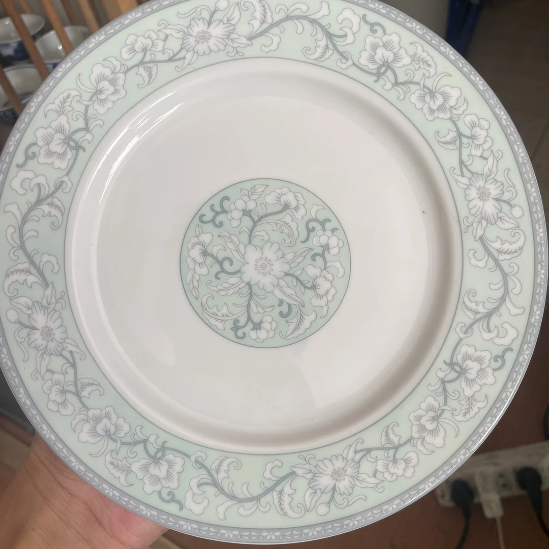 景德镇8英寸平盘微瑕陶瓷