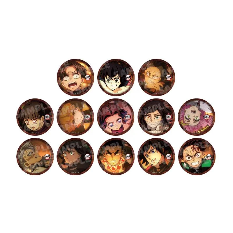 【中谷  产地中国】鬼灭之刃（去往无限城）第八话马口铁徽章