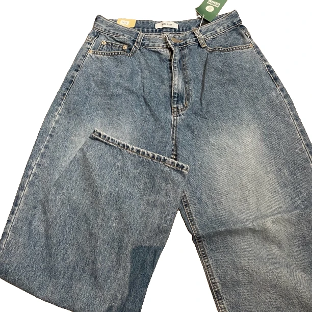 韩国东大门 1661直筒九分牛仔裤