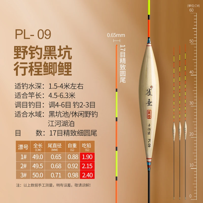 雀垂带壳芦苇浮漂PL-09