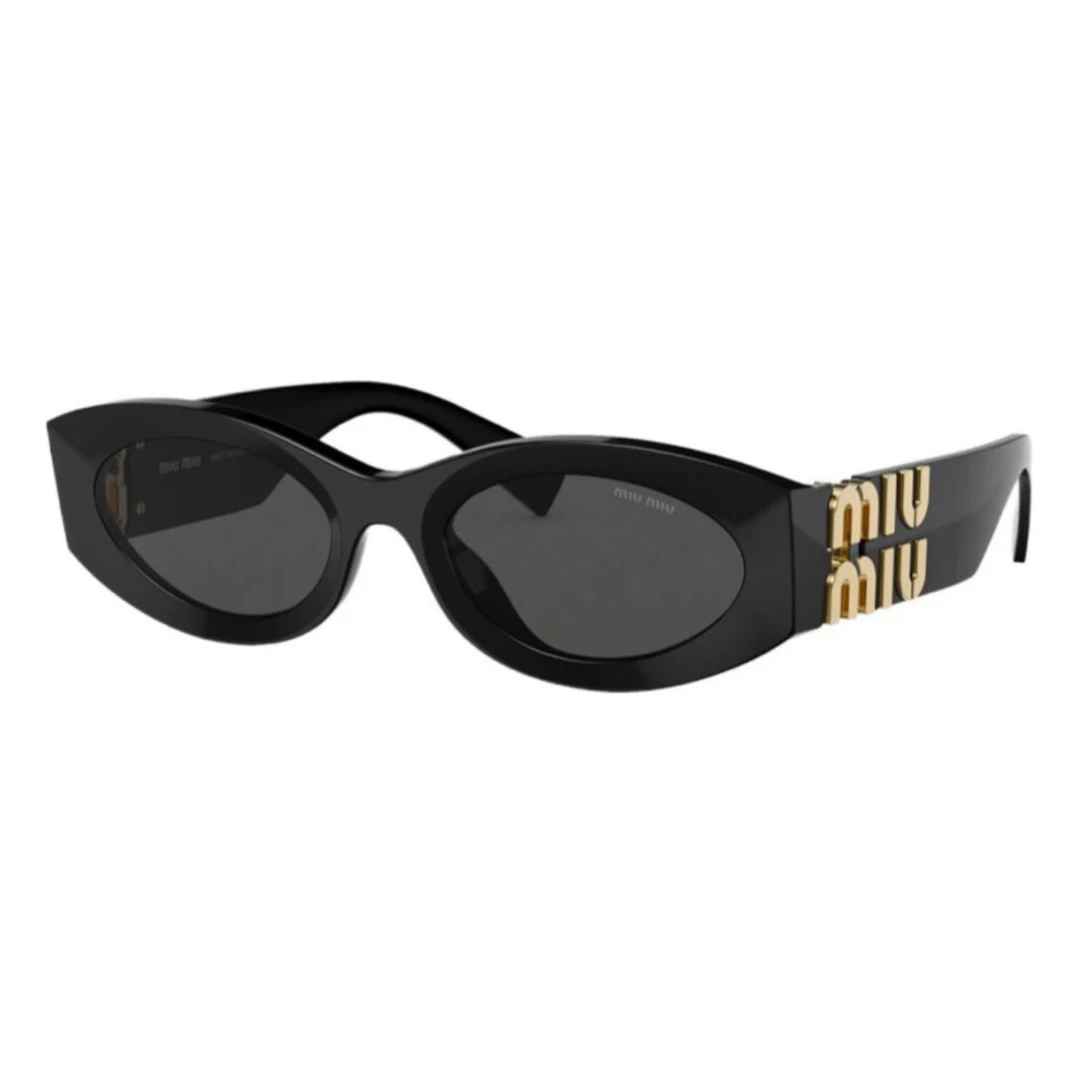 全新未使用 MIU MIU/缪缪 经典侧边Logo太阳眼镜OMU11WS1AB5S0