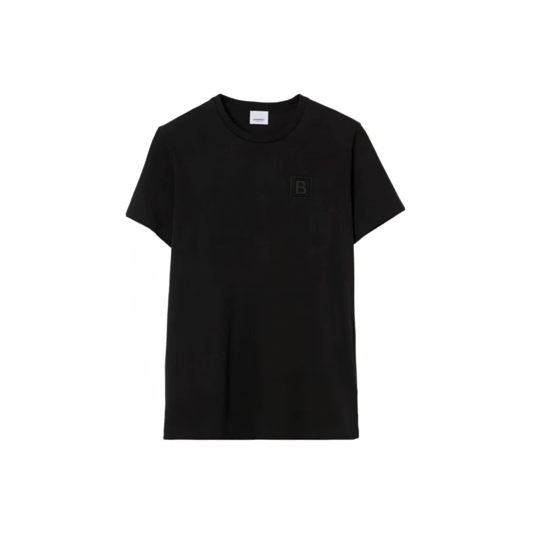 全新未使用 BURBERRY/博柏利 Q现货字母刺绣休闲短袖 8069533