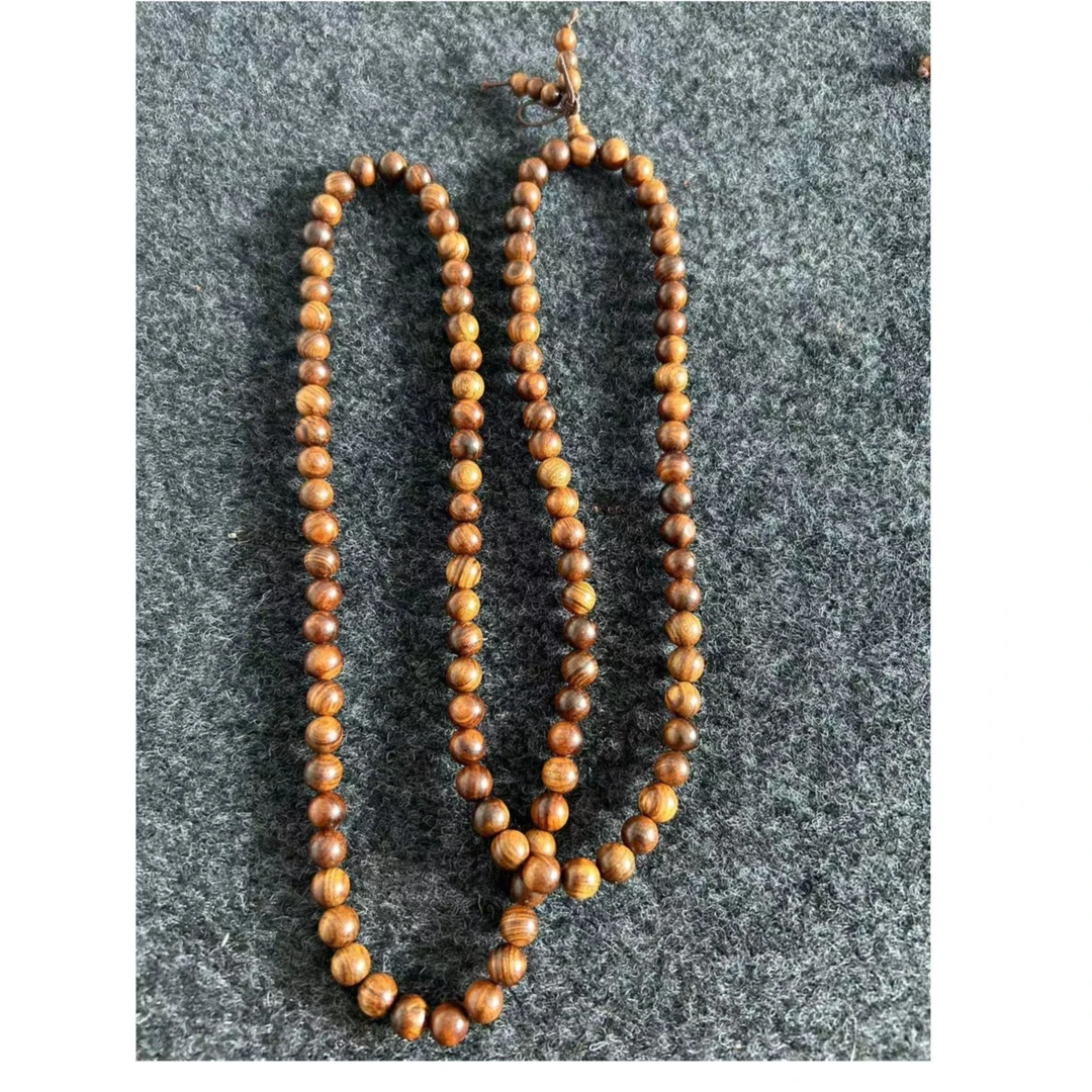 (完美主义者慎拍)非洲檀香木0.8（108）颗老料