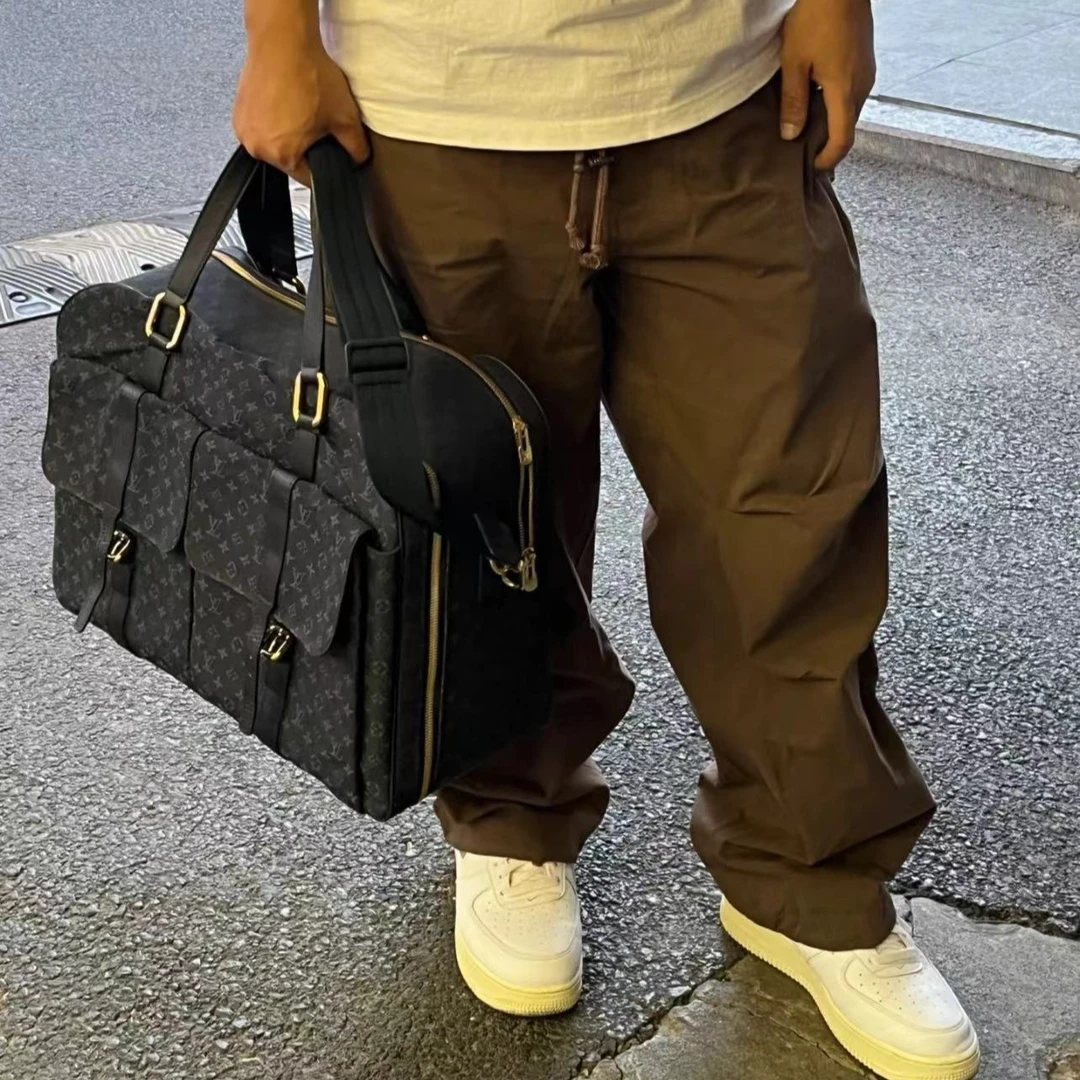 95新 LouisVuitton/路易威登 坚诚/单宁斜挎包/7380/