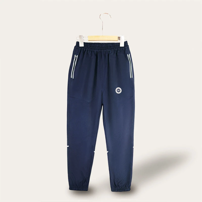 儿童冲锋裤宝宝秋季裤子男童女童春秋运动裤弹力户外儿童裤子