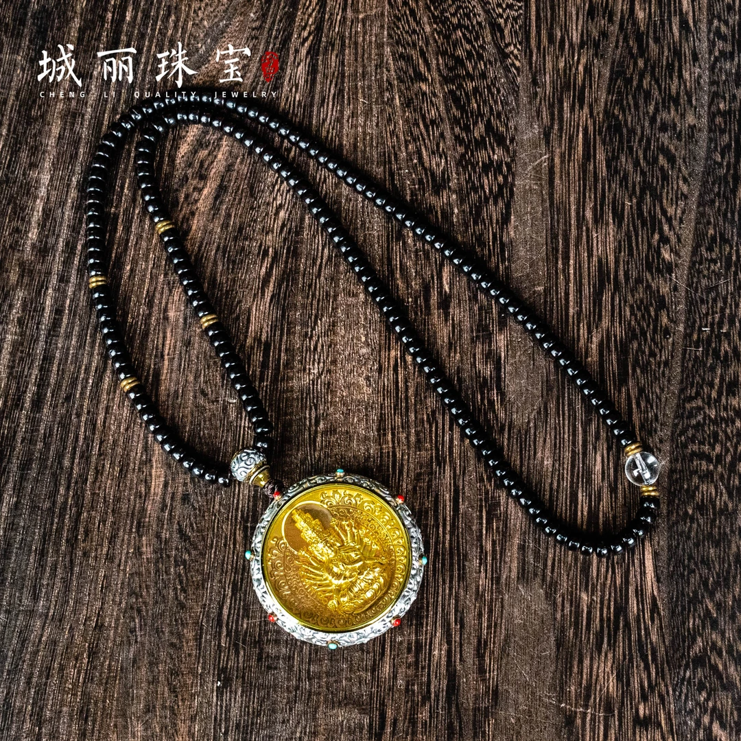 吊坠925银 【城丽】千手观音项链/条ZJM-104-11