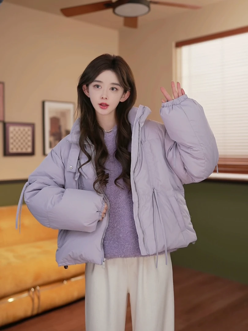 余紫绮【宣言】秋冬加厚款式休闲羽绒服ZA1999381