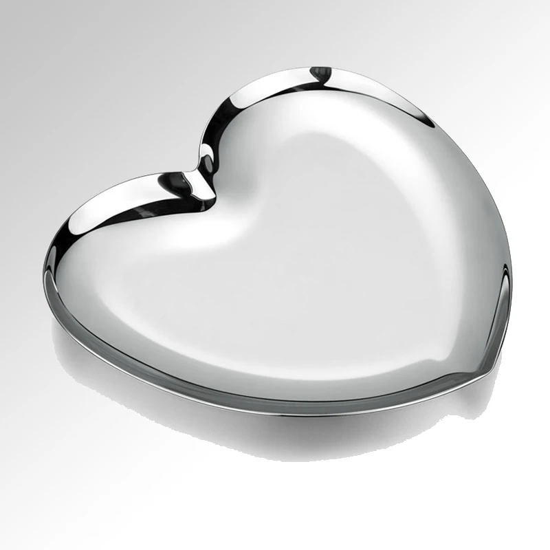 不锈钢水果果盘家用糖果盒客厅家创意金属坚果盘干果零食收纳盘