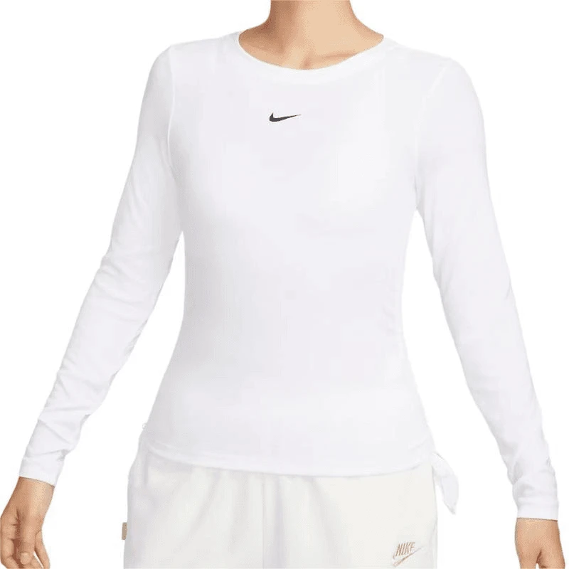 NIKE/耐克秋季女子瑜伽健身训练跑步长袖圆领套头修身T恤FB8718