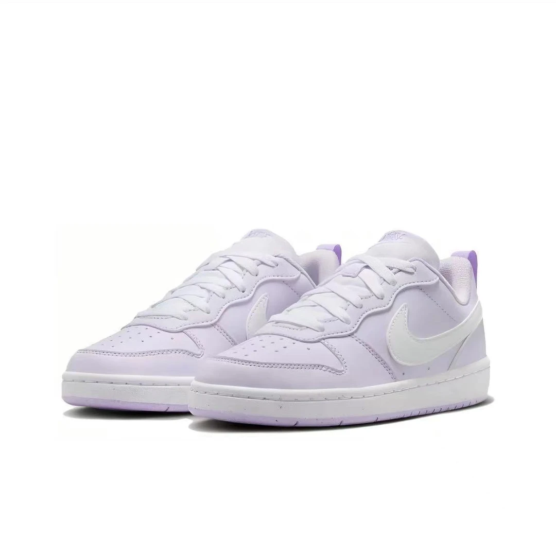 NIKE/耐克Court Low 舒适简约百搭夏日紫粉低帮板鞋 DV5456-500