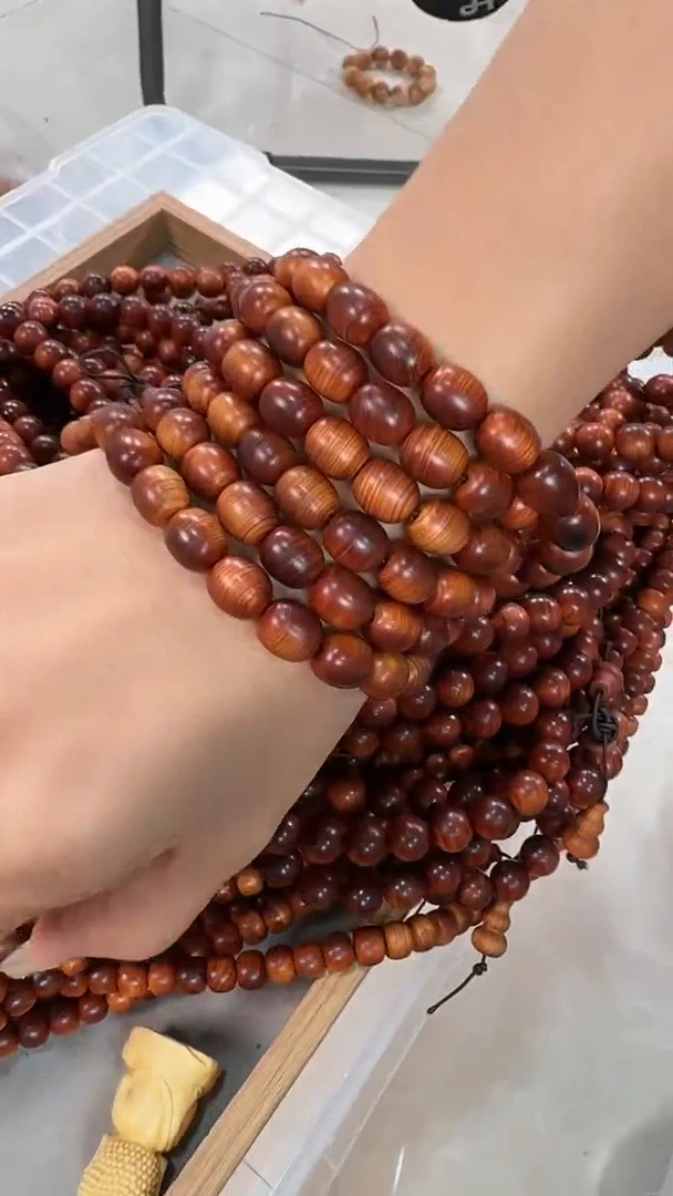 【闪购商品】柏木（崖柏）其他崖柏枣珠1.0*108