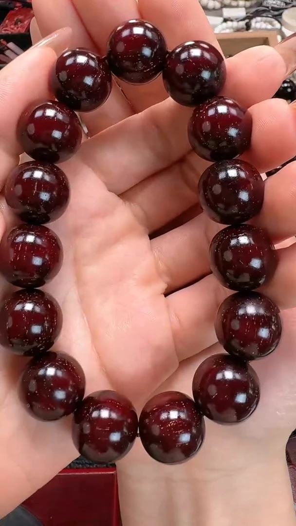 【闪购商品】檀香紫檀（小叶紫檀）手串/手链印度小叶紫檀1.5爆星手串