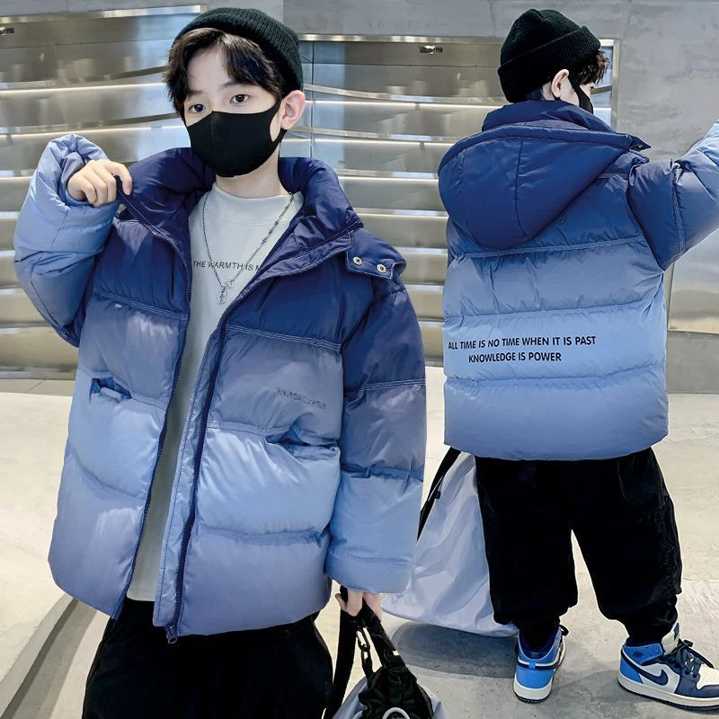 新品巴拉巴拉男童冬天衣外套新款中大童加厚休闲宽松冬季儿童轻薄