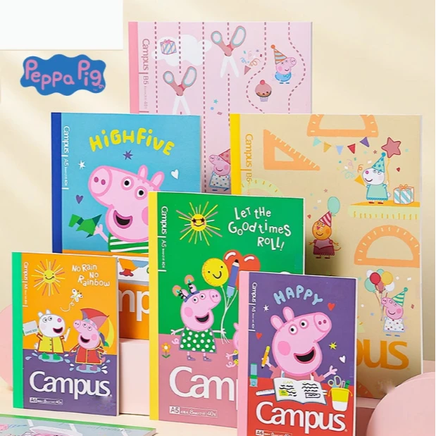 【1套4本】小猪限定 B5/A5/A6 胶装本 Campus