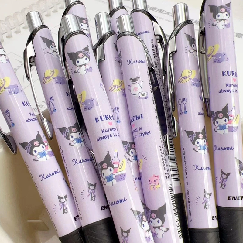 PENTEL派通三丽鸥限定bln75速干中性笔库洛米联名黑色水笔限量版