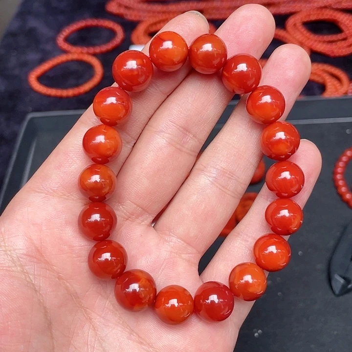 南红玛瑙南红单圈未镶嵌W