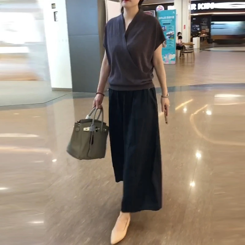 时尚女年夏季气质减龄夏装小众炸街网红洋气小众炸街高级感女装