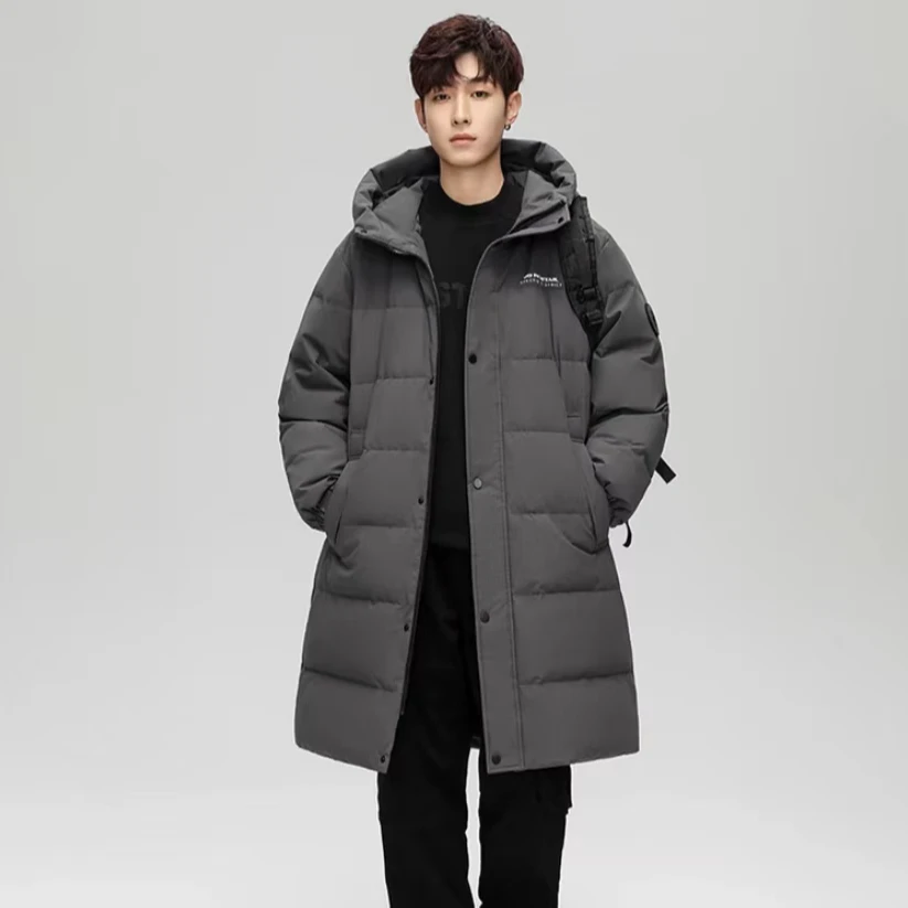 YAYA/鸭鸭中长款冬季时尚休闲宽松保暖极寒好羽绒外套YE4B710101A