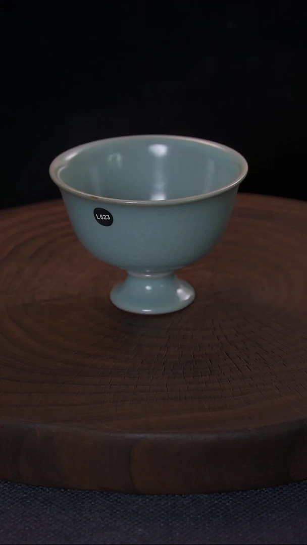 【闪购商品】开播福利.仿古高足葡萄杯单个脱釉二级品