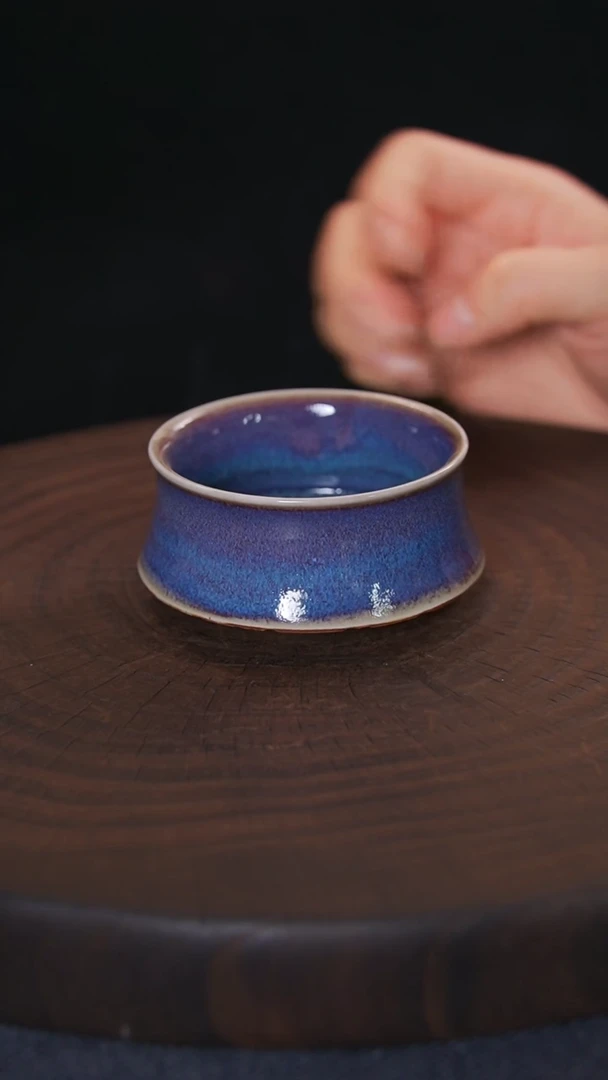 【闪购商品】钧瓷纯手工纯柴烧杯
