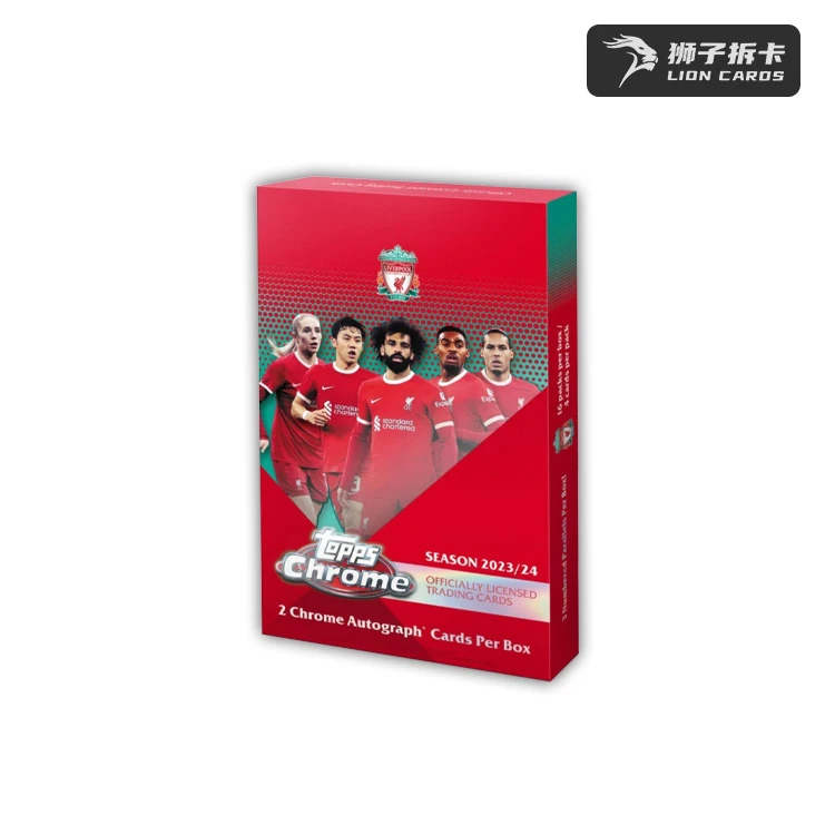 Topps【拆盒】Topps 23-24 利物浦 Chrome 队盒 球星卡盲盒