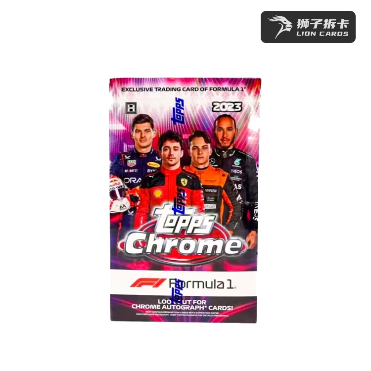 Topps【拆盒】 2023 chrome F1 HOBBY 赛车 球星卡盲盒