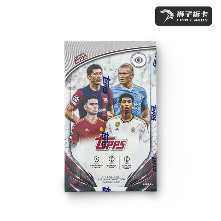 Topps【拆盒】 23-24 欧战 UCC Hobby 足球 球星卡盲盒