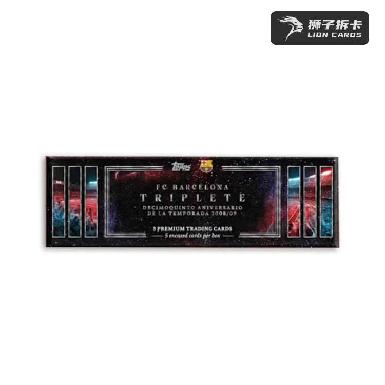 Topps【拆盒】2008-09 赛季 巴萨三冠王 巴塞罗那 球星卡盲盒
