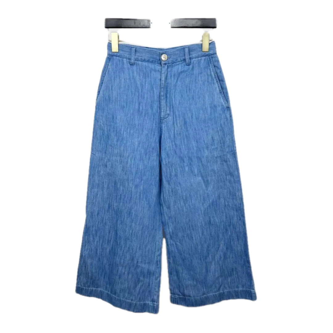 99新 GUCCI/古驰 000145 Gucci 古驰 背后刺绣 喇叭裤 长裤 28码